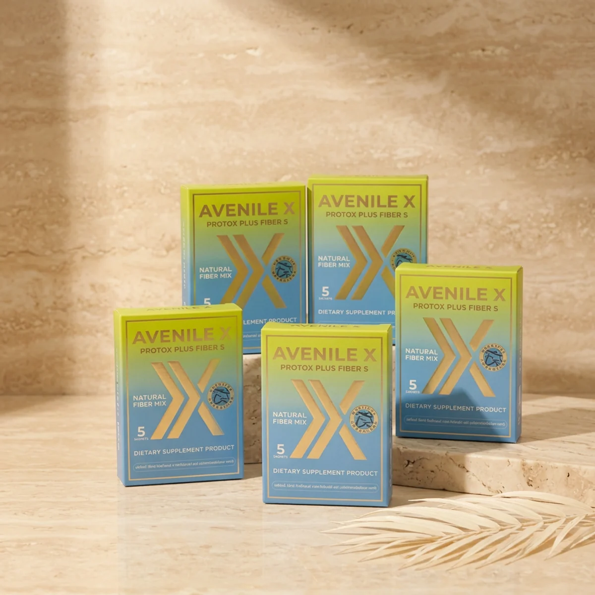 Avenile-X (เอวีไนล์เอ็กซ์) ไฟเบอร์โพรไบโอติก เซต 5 กล่อง · ปรับสมดุลจุลินทรีย์ลำไส้ & ภูมิคุ้มกันยั่งยืน — คอร์สฟื้นฟูระบบนิเวศลำไส้ระยะยาว เสริมโพรไบโอติก 10 สายพันธุ์ เพิ่มภูมิคุ้มกันและผิวใสไร้สิว (-29%)