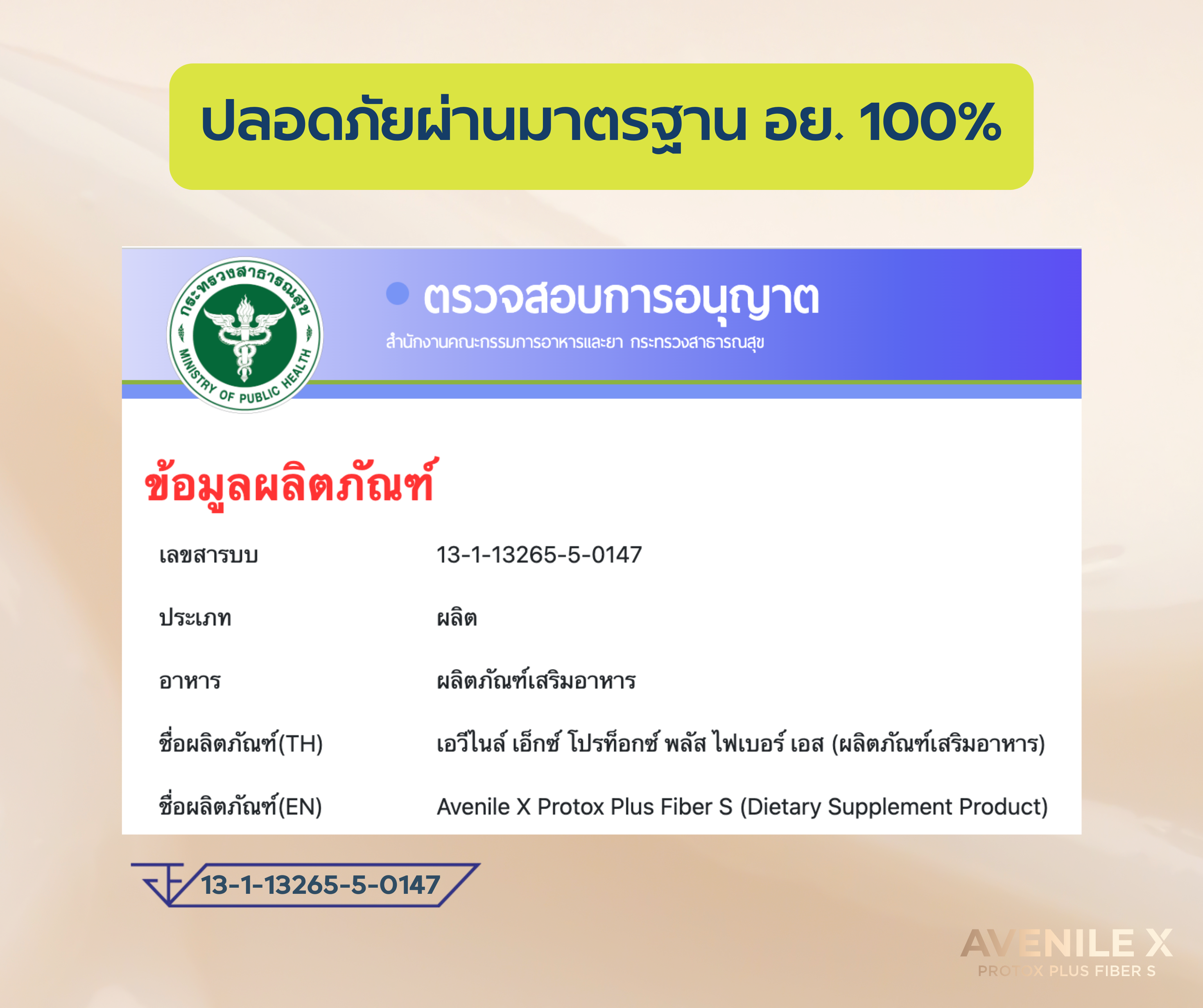 ดีท็อกซ์ลำไส้ด้วย Avenile X สูตรพรีเมียม Probiotic & Prebiotic