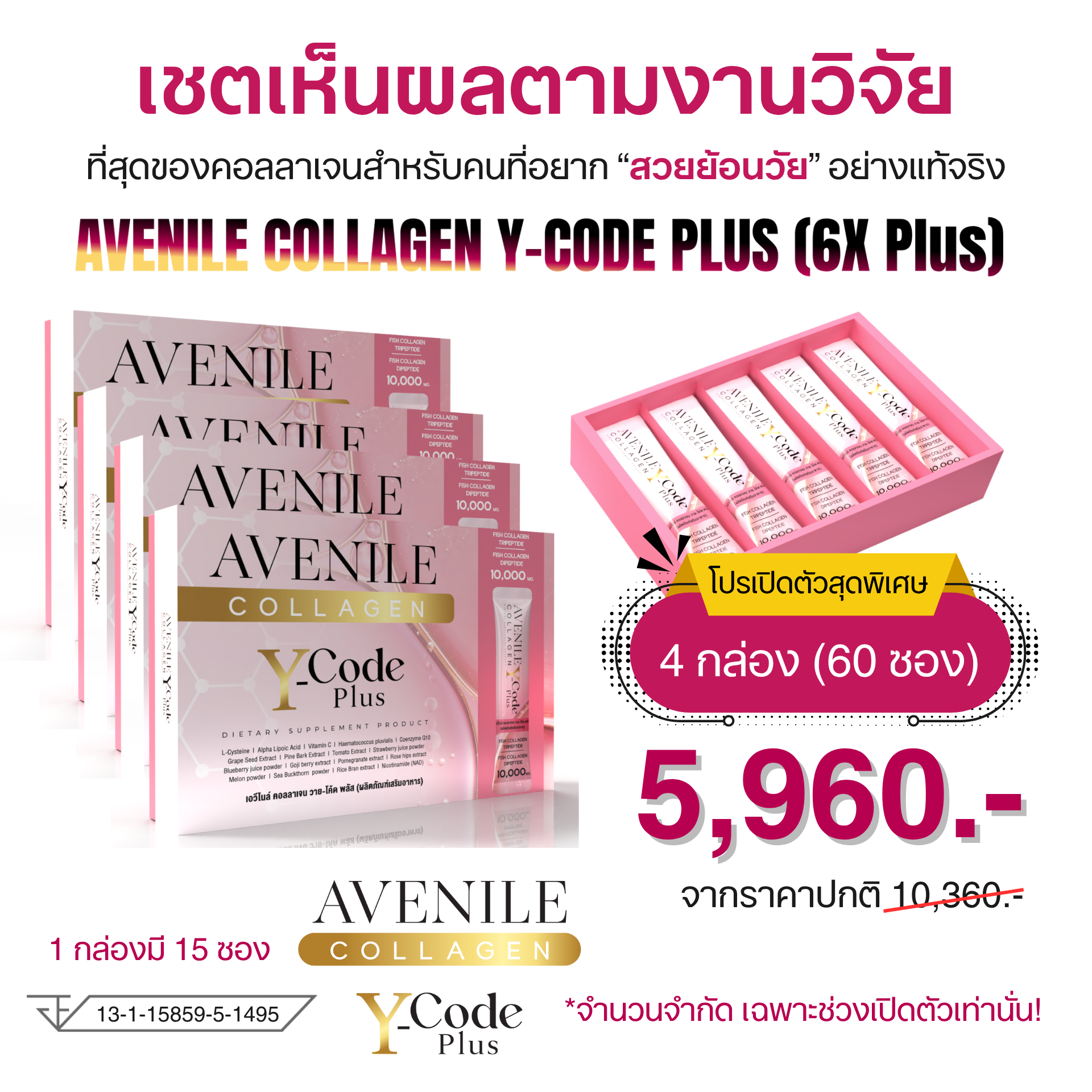 Y-CODE PLUS (6X Plus) Promotion