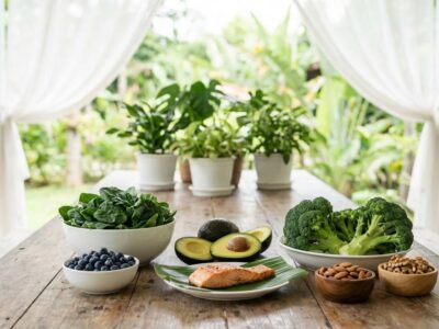 Clean food organic vegetables superfood healthy