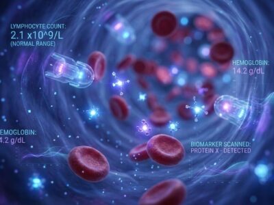 Metabolomic signatures blood test analysis